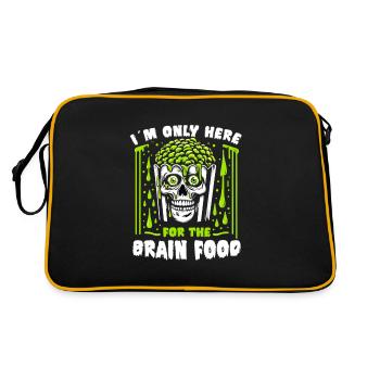 Horror Movie Fan Zombie Horror Classic - Retro Bag - black/gold - Back