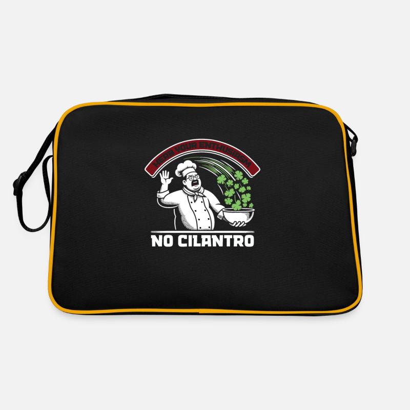 Cilantro Hater Hate Cilantro Soap Button Retro Bag