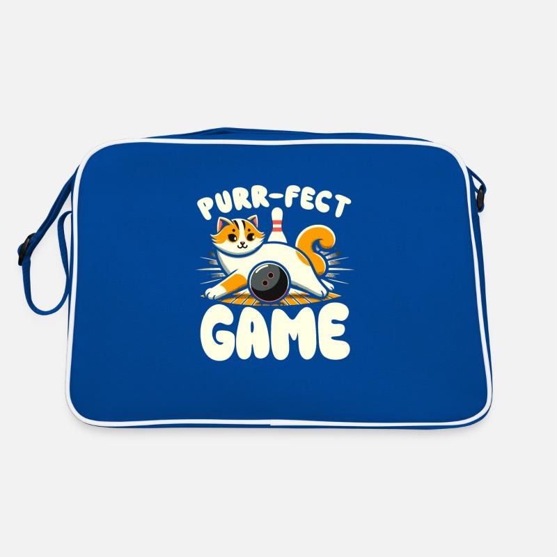 Lustiger Bowling-team-bowler-strike-bowling-club Retro Tasche