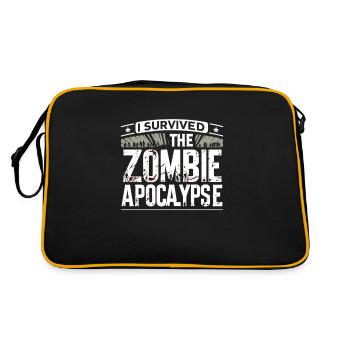 Fan de films d’horreur Zombie Horror Classic - Sac Retro - noir/or - Dos