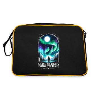 Aurora Aurora Tracker Alaska Wilderness - Retro Bag - black/gold - Back