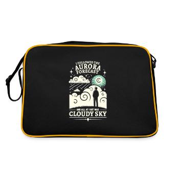 Aurora Aurora Tracker Alaska Wilderness - Retro Bag - black/gold - Back