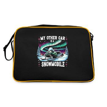 Aurora Aurora Tracker Alaska Wilderness - Retro Bag - black/gold - Back