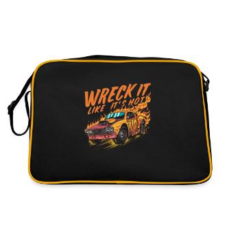 Derby de démonstration Derby de démolition Derby de démolition - Sac Retro - noir/or - Dos