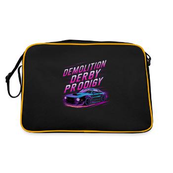 Derby de démonstration Derby de démolition Derby de démolition - Sac Retro - noir/or - Dos