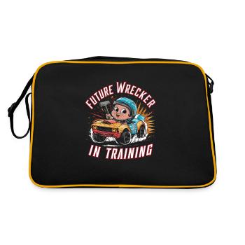 Derby de démonstration Derby de démolition Derby de démolition - Sac Retro - noir/or - Dos