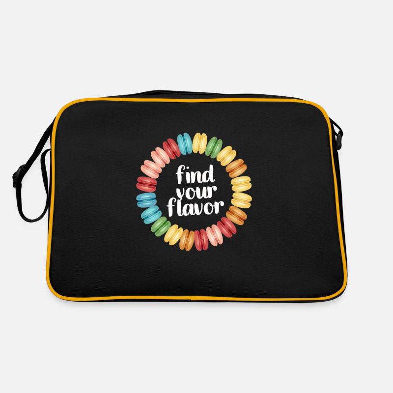 Macaron lovers French macarons Retro Bag