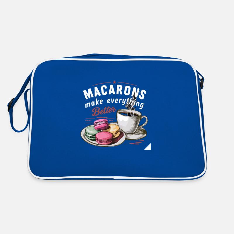 Amateurs de macarons Macarons français Sac Retro
