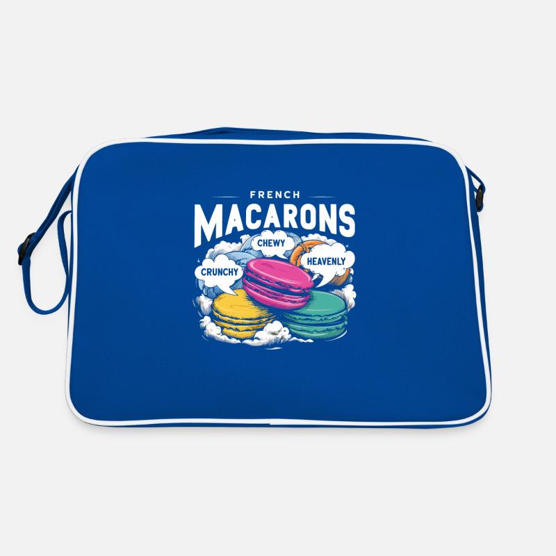 Amateurs de macarons Macarons français Sac Retro