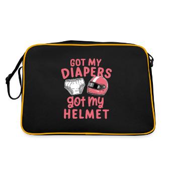 Derby de démonstration Derby de démolition Derby de démolition - Sac Retro - noir/or - Dos
