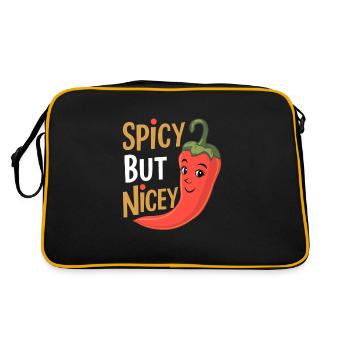 Amateurs de cuisine épicée, Chili Peppers Chef - Sac Retro - noir/or - Dos