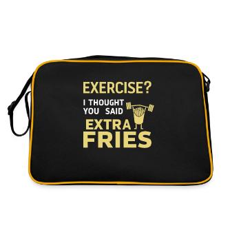 Musculation, Powerlifting, Haltération, Fitness - Sac Retro - noir/or - Dos