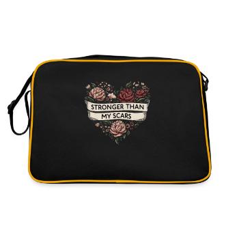 Hystérectomie pour restaurer la - Sac Retro - noir/or - Dos