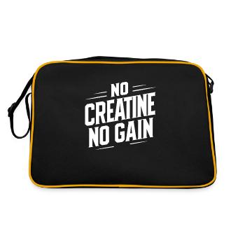 Musculation, Powerlifting, Haltération, Fitness - Sac Retro - noir/or - Dos