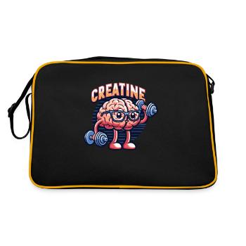 Musculation, Powerlifting, Haltération, Fitness - Sac Retro - noir/or - Dos