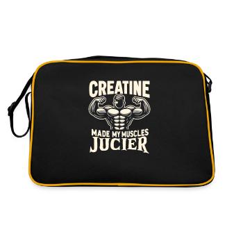 Musculation, Powerlifting, Haltération, Fitness - Sac Retro - noir/or - Dos