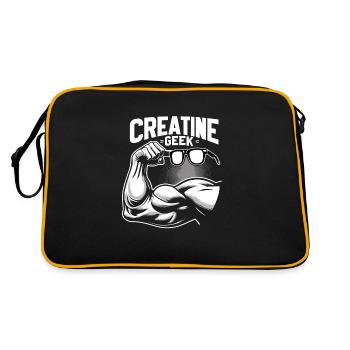 Musculation, Powerlifting, Haltération, Fitness - Sac Retro - noir/or - Dos
