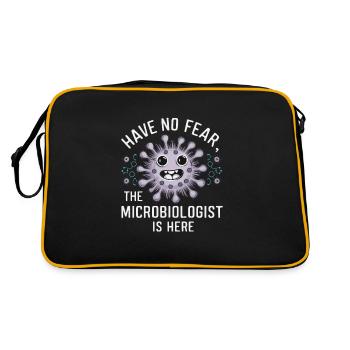Microbiologiste Microbiologie Laboratoire Biologie des staphylocoques - Sac Retro - noir/or - Dos
