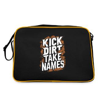 Tractor Pulling Tractor Pulling Tractor Power Farm - Retro Bag - black/gold - Back