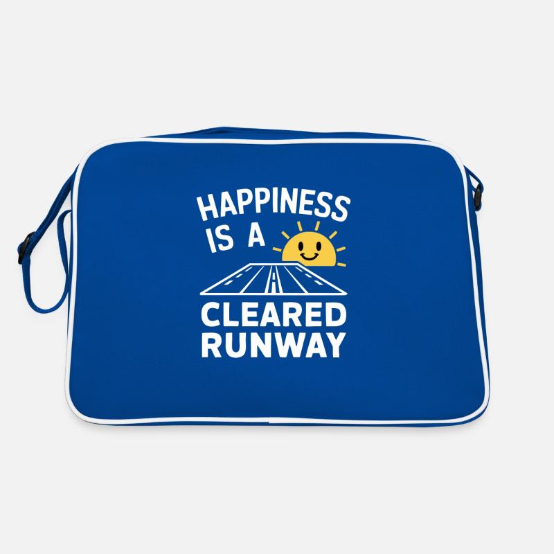 Air Traffic Controller Aircraft Flight Service Retro Bag