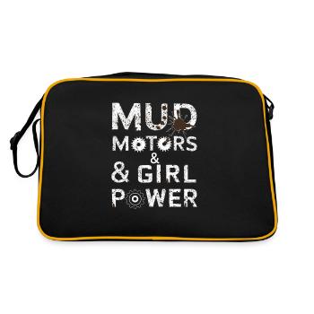 Tractor Pulling Tractor Pulling Tractor Power Farm - Retro Bag - black/gold - Back