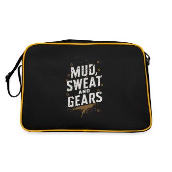 Tractor Pulling Tractor Pulling Tractor Power Farm - Retro Bag - black/gold - Back