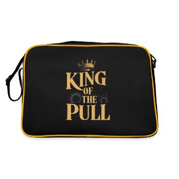 Tractor Pulling Tractor Pulling Tractor Power Farm - Retro Bag - black/gold - Back