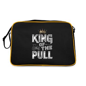 Tractor Pulling Tractor Pulling Tractor Power Farm - Retro Bag - black/gold - Back