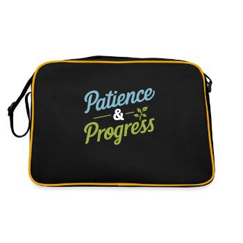 Sonderpädagogik-lehrer „sped Teacher Inclusion“ - Retro Tasche - Schwarz/Gold - Hinten