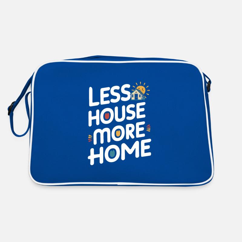 Rolling Tiny House Minimalist Lifestyle Retro Bag