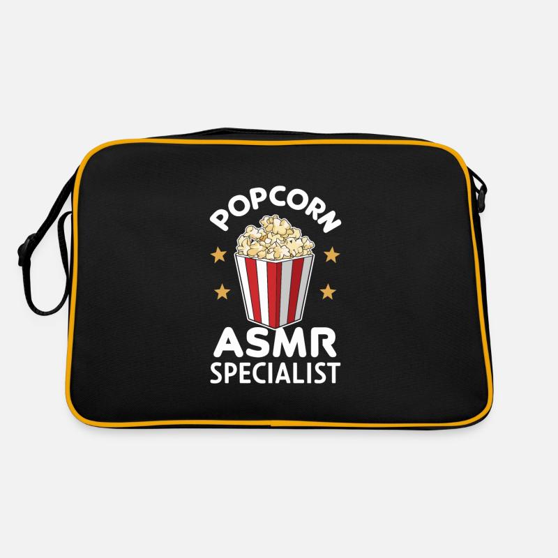 Dicton de pop-corn amusant, pop-corn en rafale Sac Retro