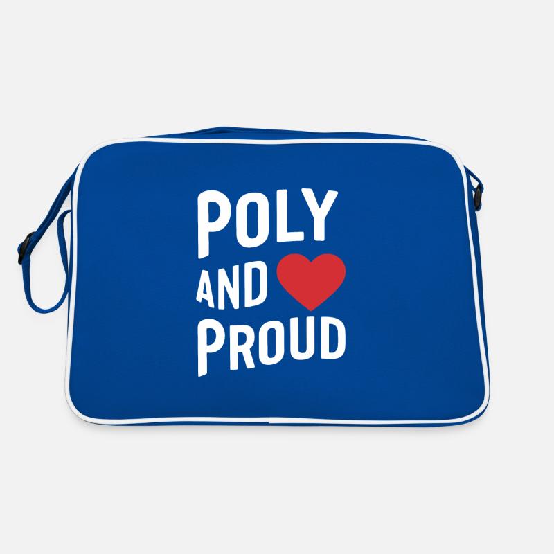 Polyamoröse Gemeinschaft Polyamorous Parenting Retro Tasche