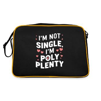 Polyamorous Community Polyamorous Parenting - Retro Bag - black/gold - Back