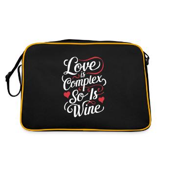 Polyamorous Community Polyamorous Parenting - Retro Bag - black/gold - Back