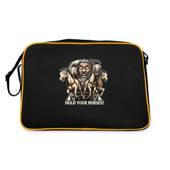 Jules César Histoire romaine Empire romain - Sac Retro - noir/or - Dos