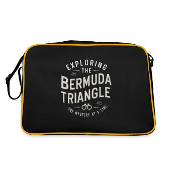 Disparitions mystérieuses dans le triangle des Bermudes - Sac Retro - noir/or - Dos