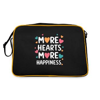 Polyamorous Community Polyamorous Parenting - Retro Bag - black/gold - Back