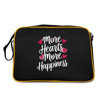 Polyamorous Community Polyamorous Parenting - Retro Bag - black/gold - Back