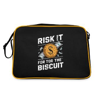 Stock market traders, forex traders, investor trading - Retro Bag - black/gold - Back