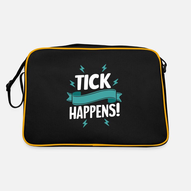 Tourette-syndrom-bewusstsein Neurodiverse Retro Tasche