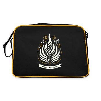 Musique chorale Chant religieux Musique confessionnelle - Sac Retro - noir/or - Dos