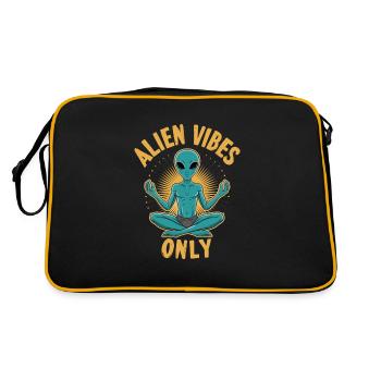 méditation, pleine conscience, relaxation et - Sac Retro - noir/or - Dos