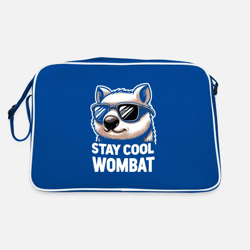 Feeling Wombat-Tastic Today - Funny Wombat Retro Bag