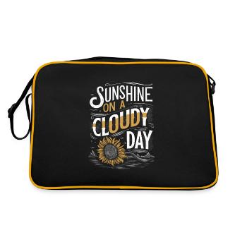 Renouveau de l’emo et mode alternative pour les enfants de la scène - Sac Retro - noir/or - Dos