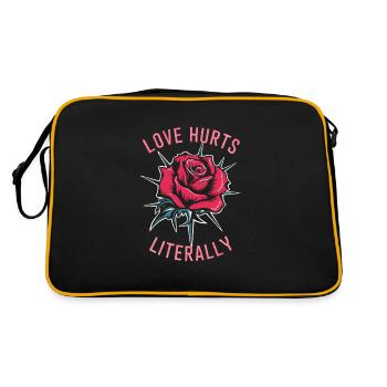 Renouveau de l’emo et mode alternative pour les enfants de la scène - Sac Retro - noir/or - Dos