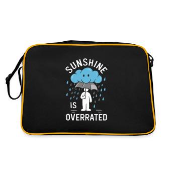 Renouveau de l’emo et mode alternative pour les enfants de la scène - Sac Retro - noir/or - Dos
