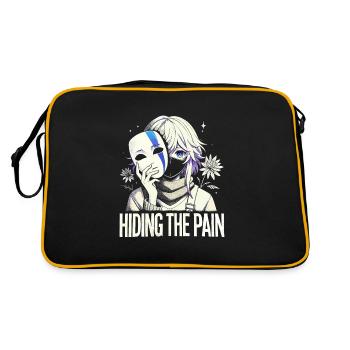 Art de l’anime et esthétique gothique pour la mode alternative - Sac Retro - noir/or - Dos