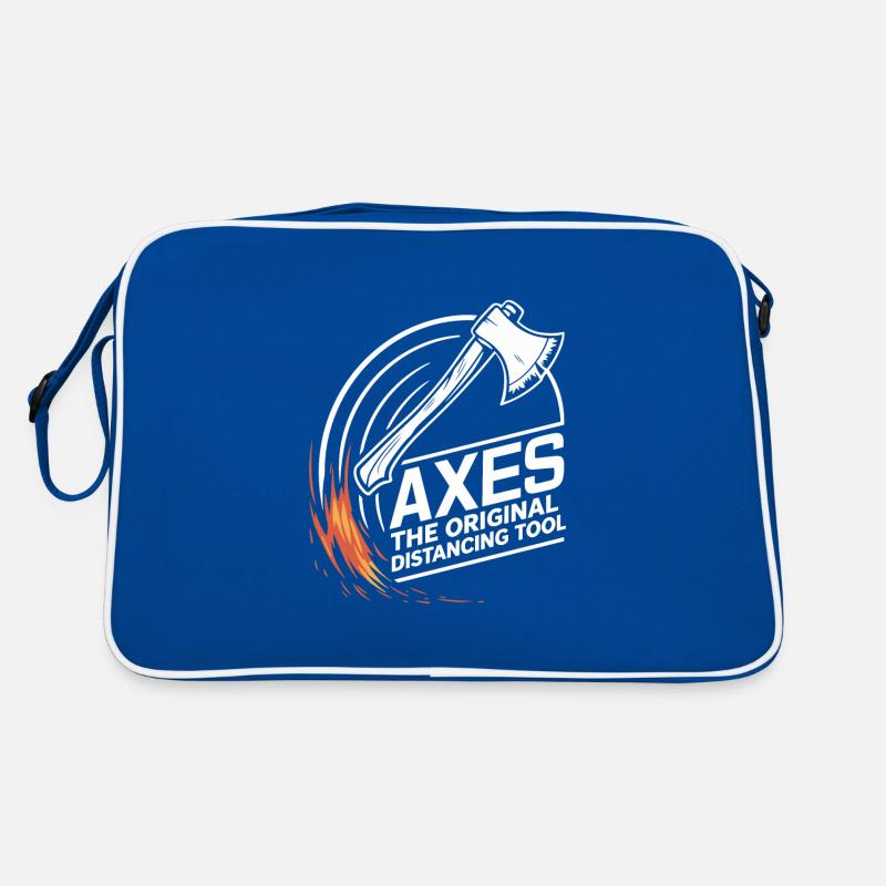 Maîtres du lancer de hache pour une pratique précise de la cible Sac Retro