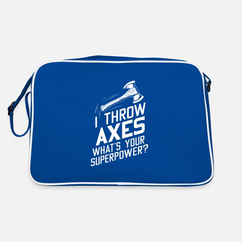 Maîtres du lancer de hache pour une pratique précise de la cible Sac Retro