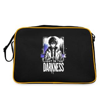 Art de l’anime et esthétique gothique pour la mode alternative - Sac Retro - noir/or - Dos